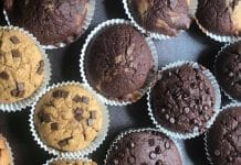 vegan backen mit dr. oetker mrs verde backmischung muffins