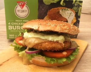Fry's Chicken Burger vegan